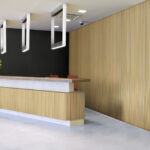 linear collection in office reception room - LL3