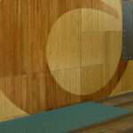 flat grain plywood wall - Plyboo by Smith & Fong