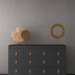 Basso Smoke Trendy cabinet with metal sculptures